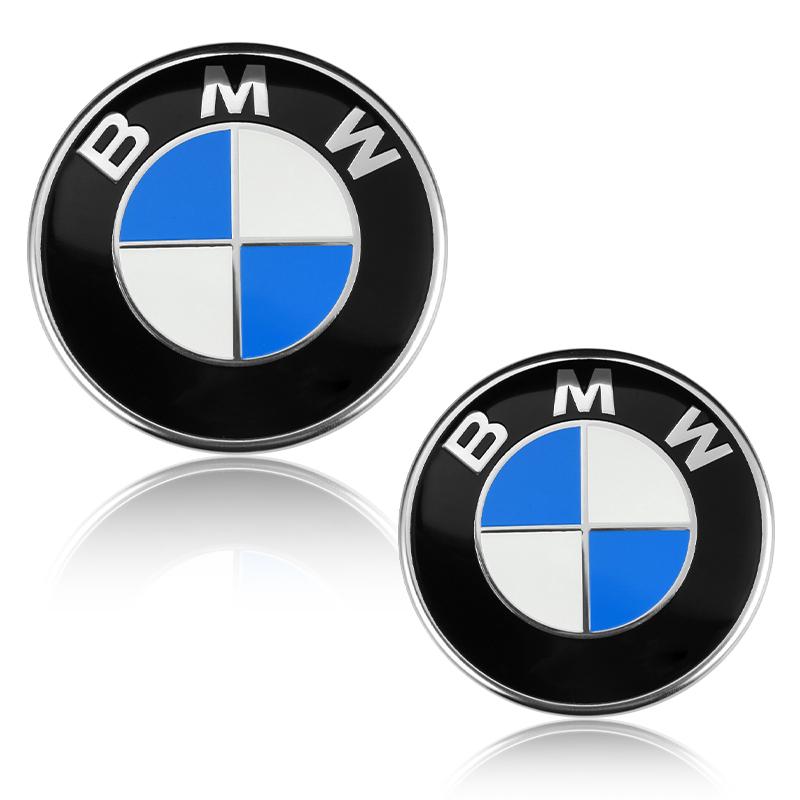 74/82MM Znak na přední kapotu auta Samolepka na zadní kufr Emblém Doplňky pro BMW E46 E39 E90 E60 E36 F30 F10 E34 E30 F20 E92 M3 M4 M5 X6