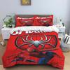New Spider-Man Printed Bedding Set, Cartoon Pattern Duvet Cover and Pillowcases, Single/double Sheet Set.