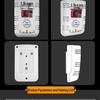 LPG Gas Leak Alarm with Automatic Shut-Off Valve for Restaurants and Hotels