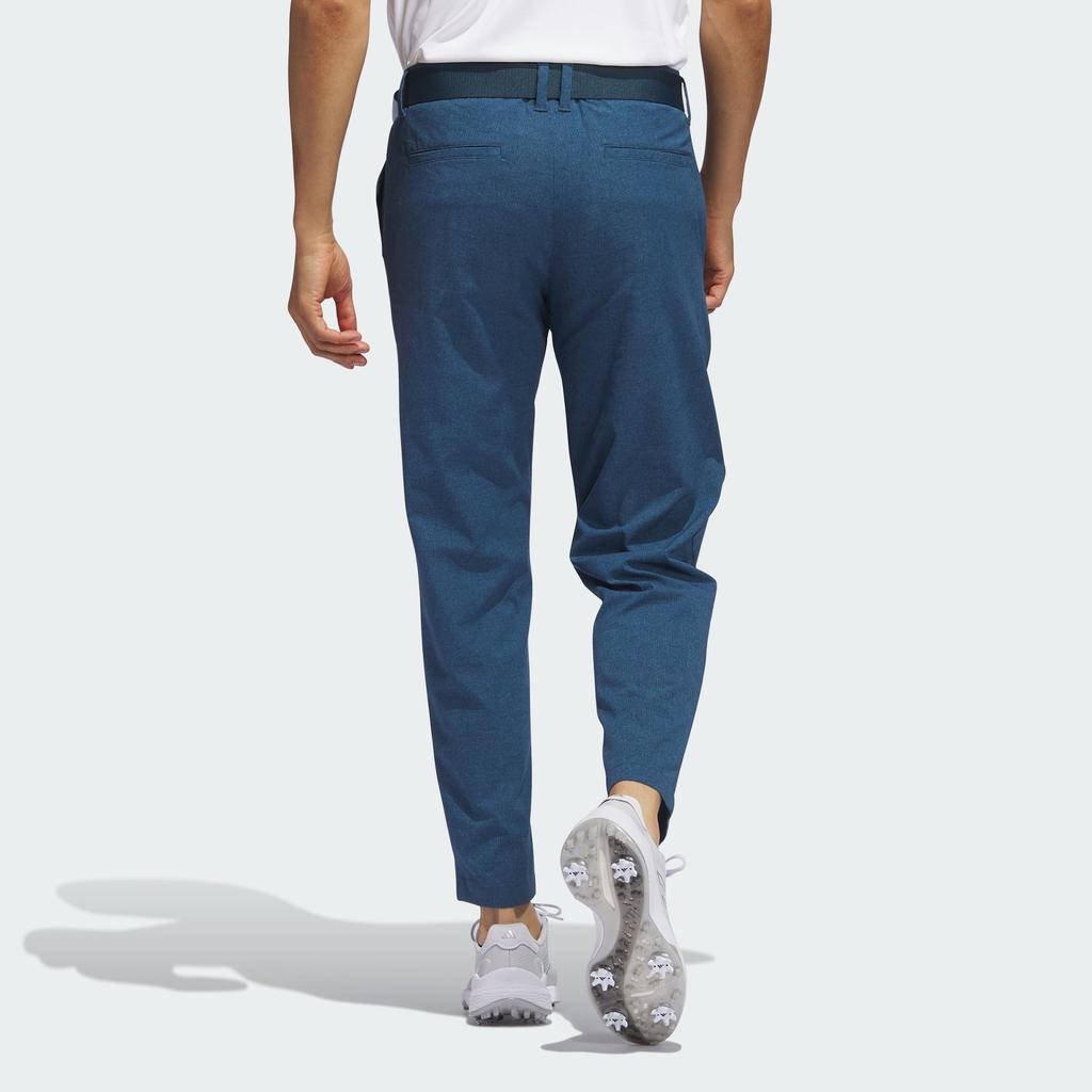 Adidas Knitted Sweatpants Men's Arctic Ocean Blue Moderate Straight Fit Pants IB2595