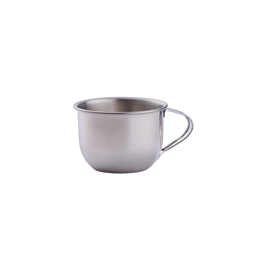 304 Stainless Steel Mini Tea Cup with Handle Rice Wine Cup New Coffee Mug  Korean Style