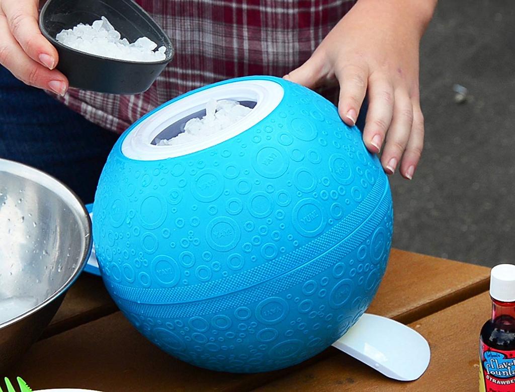 yayLabs Soft Shell Ice Cream Ball Blue