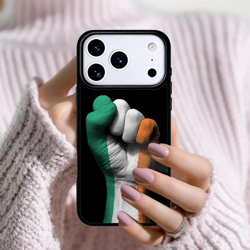 Ireland Irish Flag Phone Case For Apple iPhone 17 Air 16E 15 14 Plus 13 12 11 Pro Max Mini Funda Cover