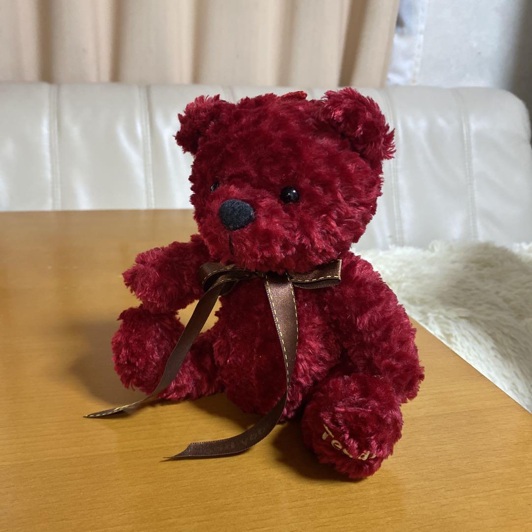 

[USED] Red teddy bear