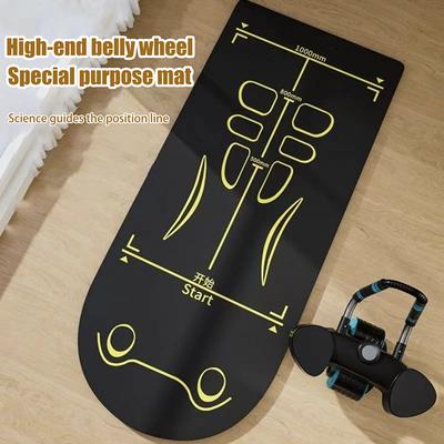 Yoga Mat Non Slip Shock Absorber Thick Kneeling Mat Kneeling Pads Reusable Gym Mat For Women Men Home Pilates Floor Workouts