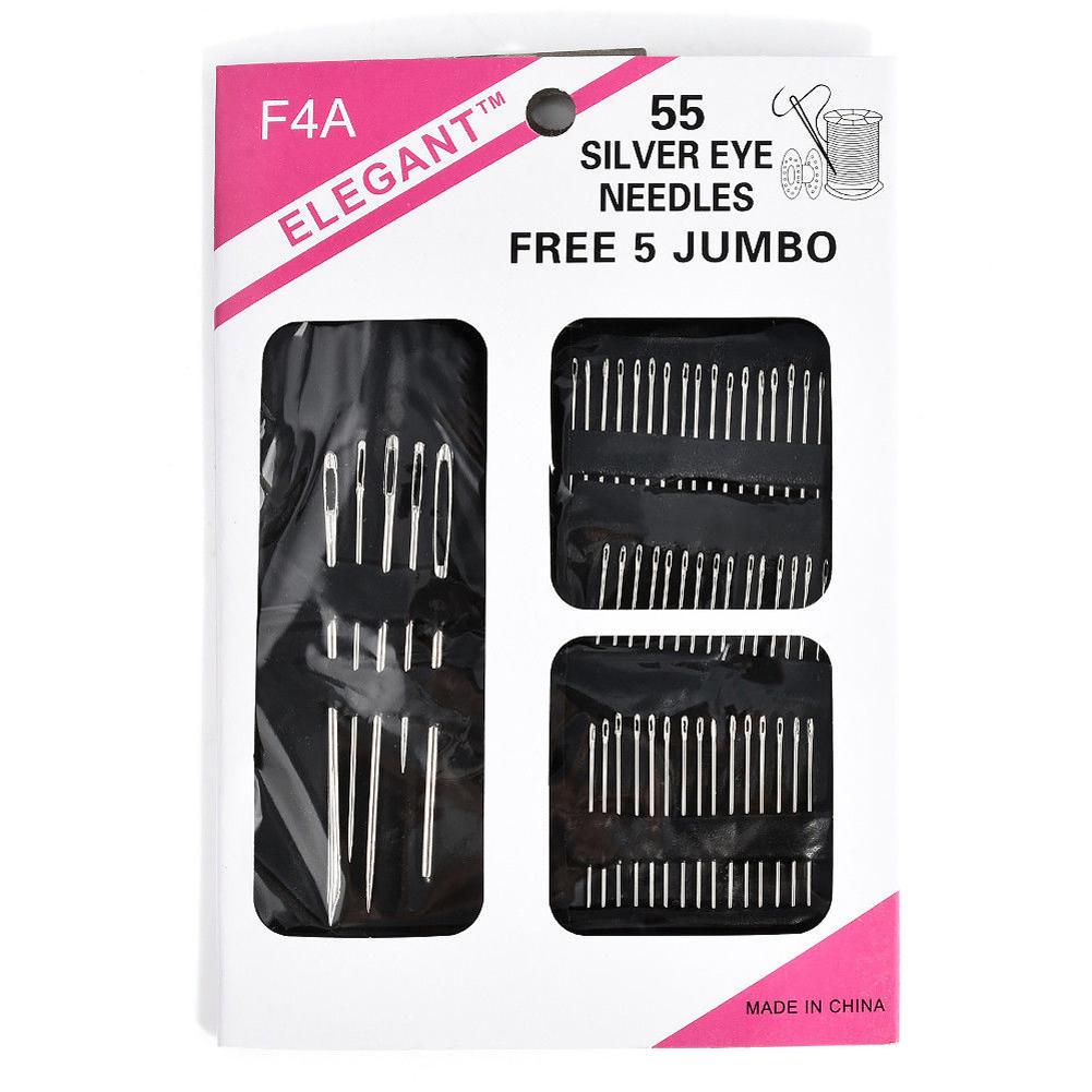1 Set Stainless Steel Sewing Needle Embroidery Mending Craft