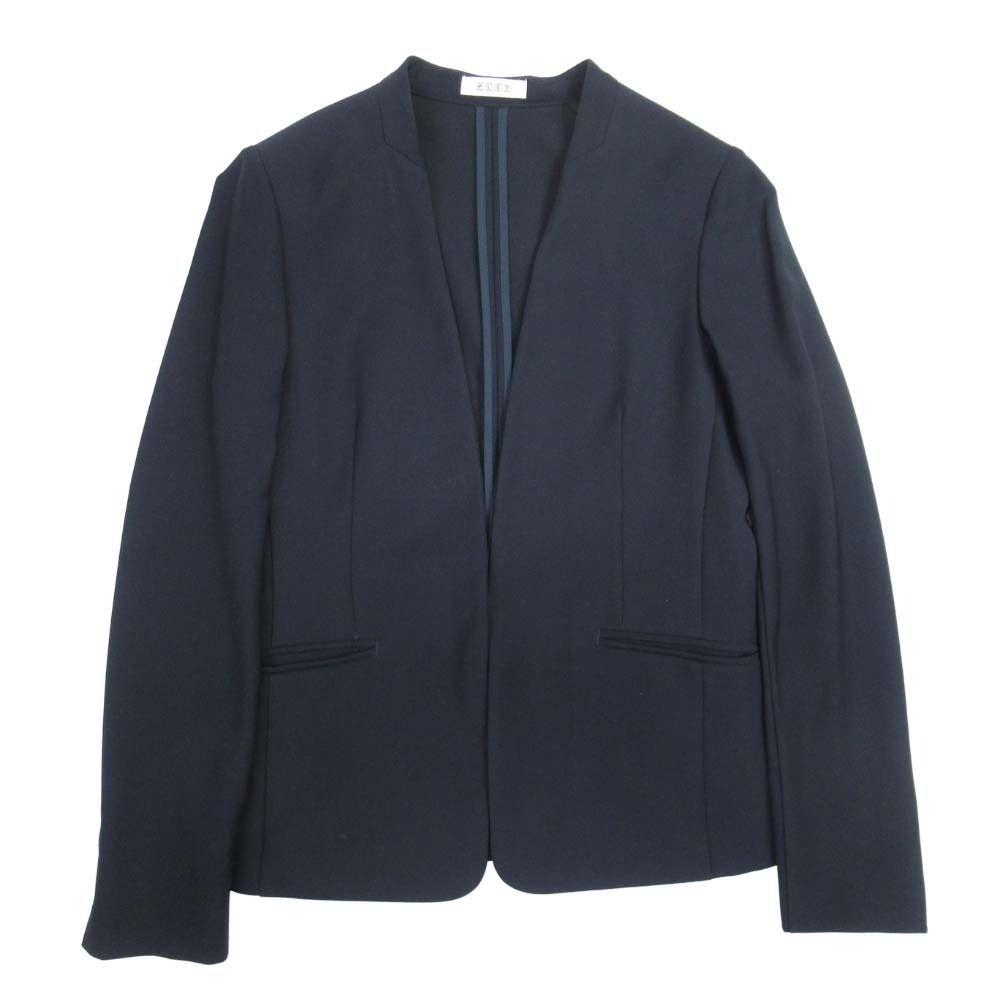 Good Condition 22ss PLST Plaste 2WAY Light Stretch Colorless Jacket Blazer XS Navy Navy Ladies Old Clothes Used USED