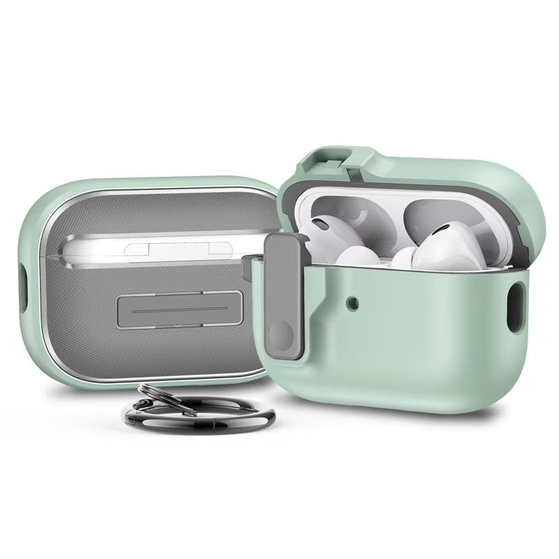 Automatic Switch Secure Lock Case Compatible AirPods Pro 2nd 1st Generation Protective Cover with Apple Air Pods 3 2 Case