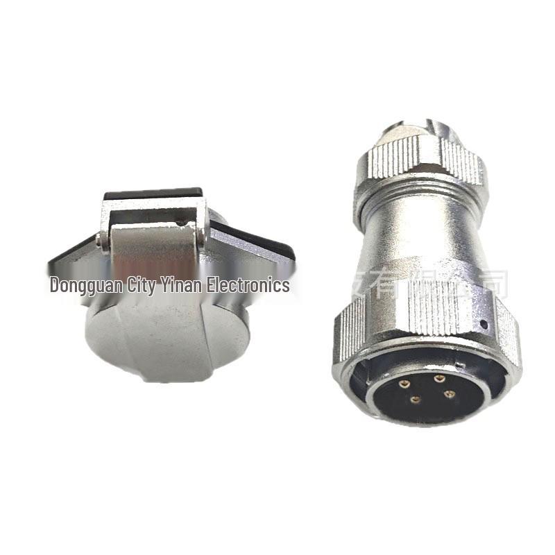 IP67 Waterproof Aviation Plug WY28 26-Pin Diamond Socket Cable Connector