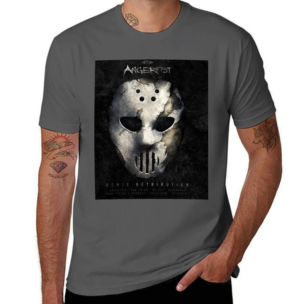 angerfirst T-Shirt mens graphic t shirts man t shirts for men casual T-Shirt