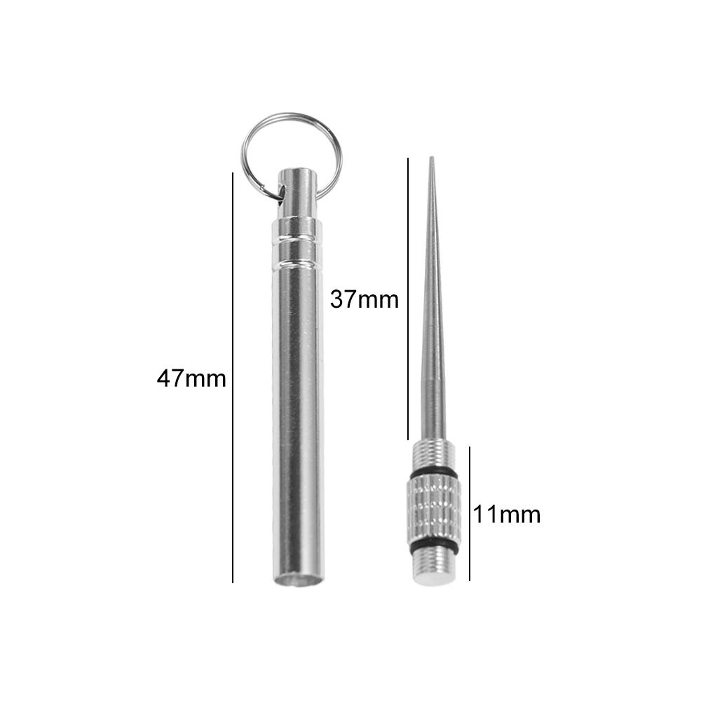 Multi-Purpose Travel Outdoor Camping Tool Portable EDC Tool Metal Toothpick Toothpick Fruit Fork