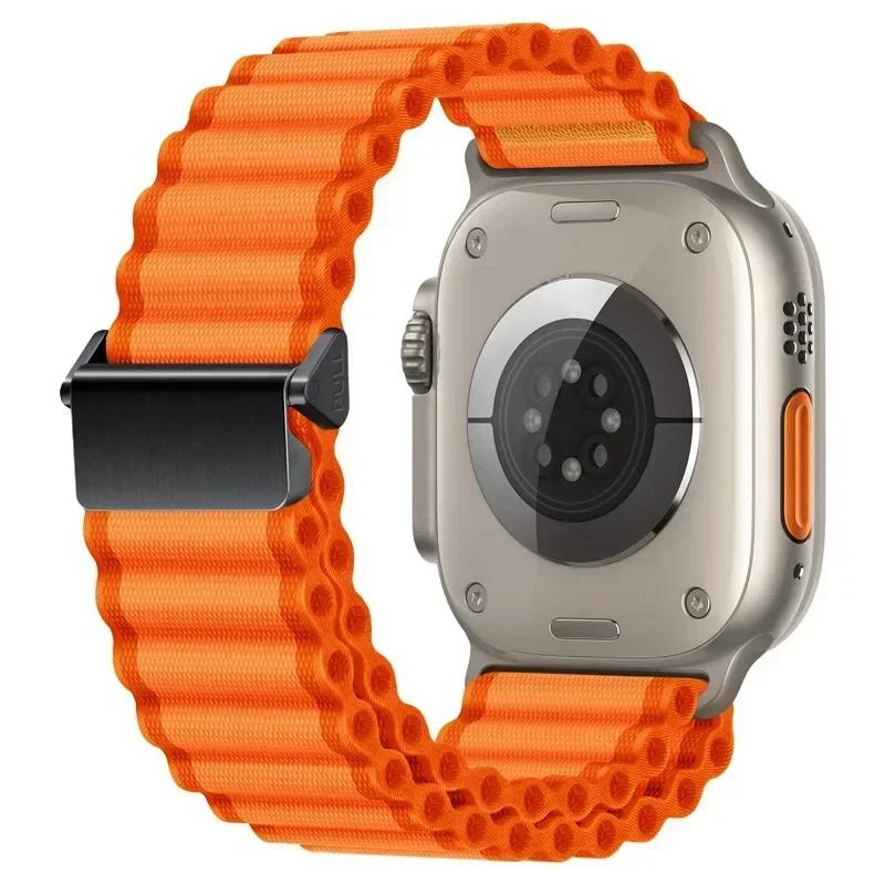 Nylonarmband für Apple Watch Armband Ultra 2 49mm 10 9 8 7 46 45mm 41 44mm Offroad-Sport Armband für IWatch Serie 6 SE