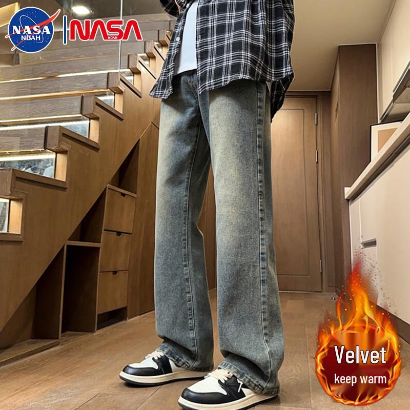 NASA NOAH Men s Straight Leg Jeans 3XL