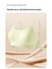 Traceless Invisible Jelly Foundation Bra: Comfortable Lift, Summer Thin Straps, Beautiful Back, Fixed Cup, Women's Underwear.