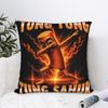 Tung Tung Tung Sahur is Calling Funny Italian Dab Dance Pillow Case Pillow Cover Design Pillowcases For Sofa Car Home Decor