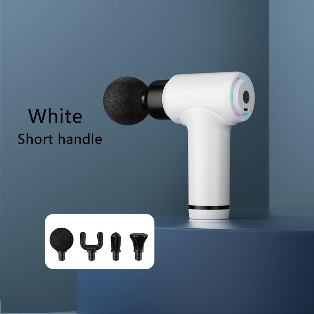 

Портативный фасциальный массажный пистолет Электрический перкуссионный пистолет-массажер Расслабление тела Массаж Глубоких тканей Сменная массажная головка Type C Charge