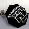 1pc Rammstein Themed High-quality Umbrella,Automatic Opening and Closing Umbrella,Multi-functional Umbrella G0811018