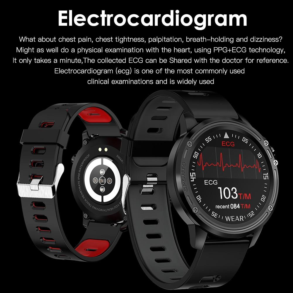 L8 Smart Watch Men IP68 Waterproof Reloj Hombre Mode SmartWatch With ECG  PPG Blood Pressure Heart Rate Sports Fitness günstig kaufen — Preis,  kostenloser Versand, echte Bewertungen mit Fotos — Joom