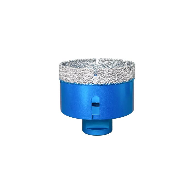 12Pcs 5/8-11 Thread Diamond Hole Saw Kit with Metal Cutter Aluminum Case Wear-resistant Easy Drilling
