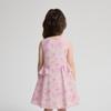 Deesha Girls' Sweet Floral Sleeveless Cotton Dress