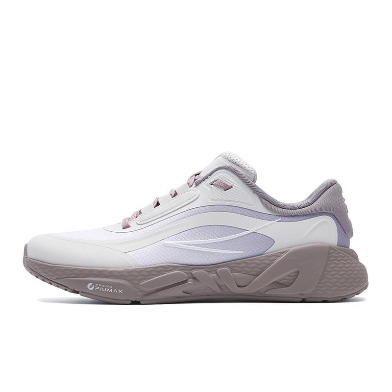 FILA MIND SE Cushioning Abrasion Resistant Lightweight Rebound Low top Running Shoes Women s Lilac Gray Purple A12W541801FLQ 37.5