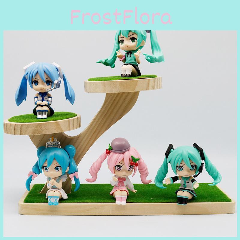 Action Miku Hatsune Figure Anime Doll Collectible Toy Model Kawaii Display Gift