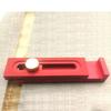 Woodworking Table Sawing Gaps Gauge Movable Measuring Block Line Ruler Mortise Tool Depth Measuring Ruler Tool