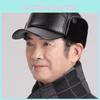 Warm And Cozy Men's Winter Ear Protection Hat Stylish Cotton Baseball Cap For Cold Weather
