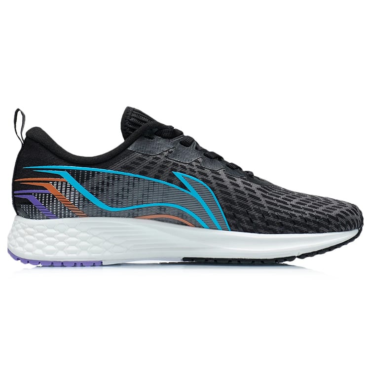 Li Ning Red Hare 1 Cushioning Rebound Coverage Moisture Wicking Waterproof Low Top Running Shoes Women's Gentleman Gray ARMR022-4