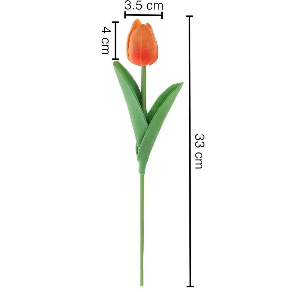 5/10Pcs Tulip Flowers Artificial Tulip Bouquet PE Foam Fake Flower for Wedding Ceremony Decor Home Garden Bouquet Decoration