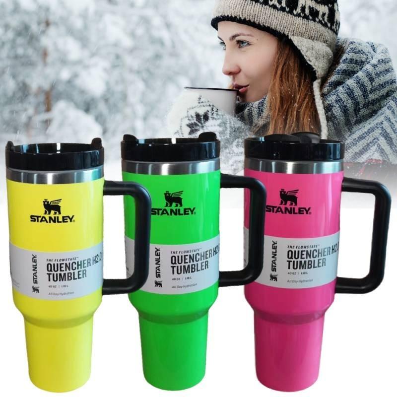 Stanley Tazza Termica da Auto da 40oz Acciaio Inossidabile 304 Premium Termos per Sport all'Aperto