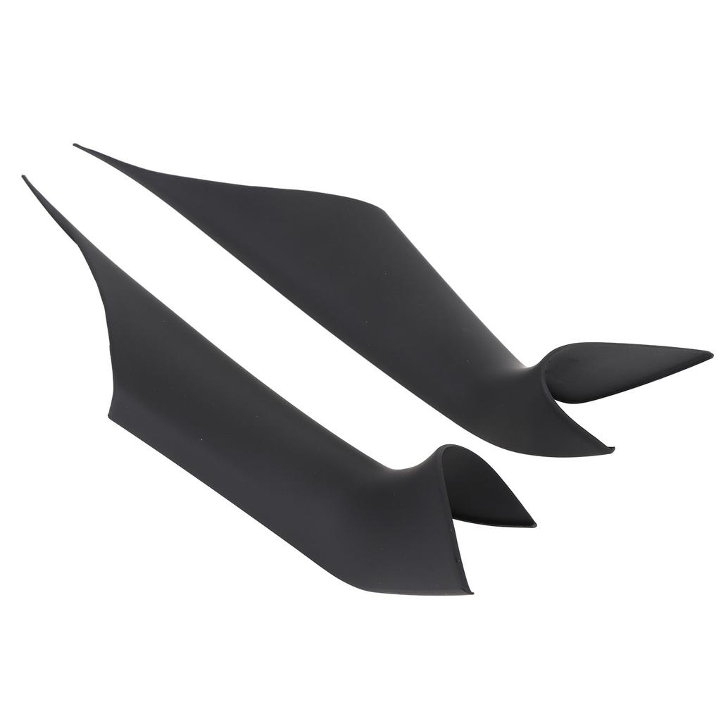 Paar Innentür-Ziehgriffabdeckungen Links Rechts Seite Mattschwarz Innentür-Ziehgriffabdeckung