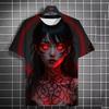 3D Printed 2026 New Anime Girl Pattern Women's T Shirt Summer Short Sleeve Fashion Casual Oversized Top Streetwear Cool Gift