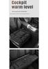 Graphene Heated Car Seat Cushion, USB Electric, Universal Winter Plush, 5V/12V.