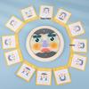 Wooden Children's Facial Expression Puzzle Game