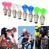 1Pair Gemstone Bicycle Valve Light Vibration Type Tire Light For American And French Valve Stem Cycling Equipment