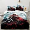 3PCS Game Creed Bedding Set Printed Duvet Cover Closure Includes 1 Duvet Cover & 2 Pillowcases for All Seasons Bedroom Decor