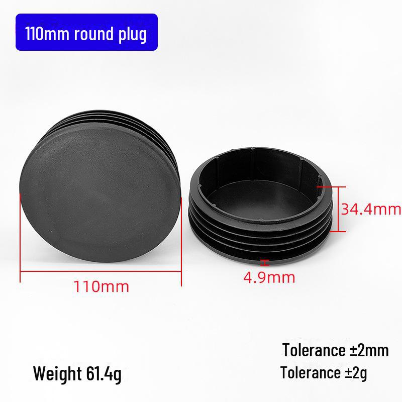 

Пластикова заглушка Diyami з круглою трубкою для ніг 110mm