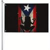 1pc 91.44x152.4cm Puerto Rico Frog Flag, 3-Layer Single-Sided Heavy-Duty Polyester Fiber National Flag for Garden, Yard, Holiday Decoration, Indoor/Ou