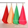 Microfiber water absorption 30 * 30 square towel does not fade, does not lose hair, multi-functional