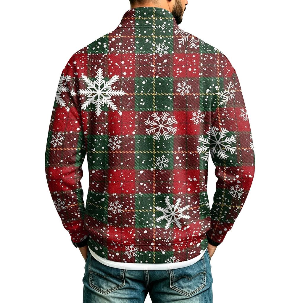 Men's Casual Long Sleeve Sweatshirt Pullover Top for Daily Wear and Outings