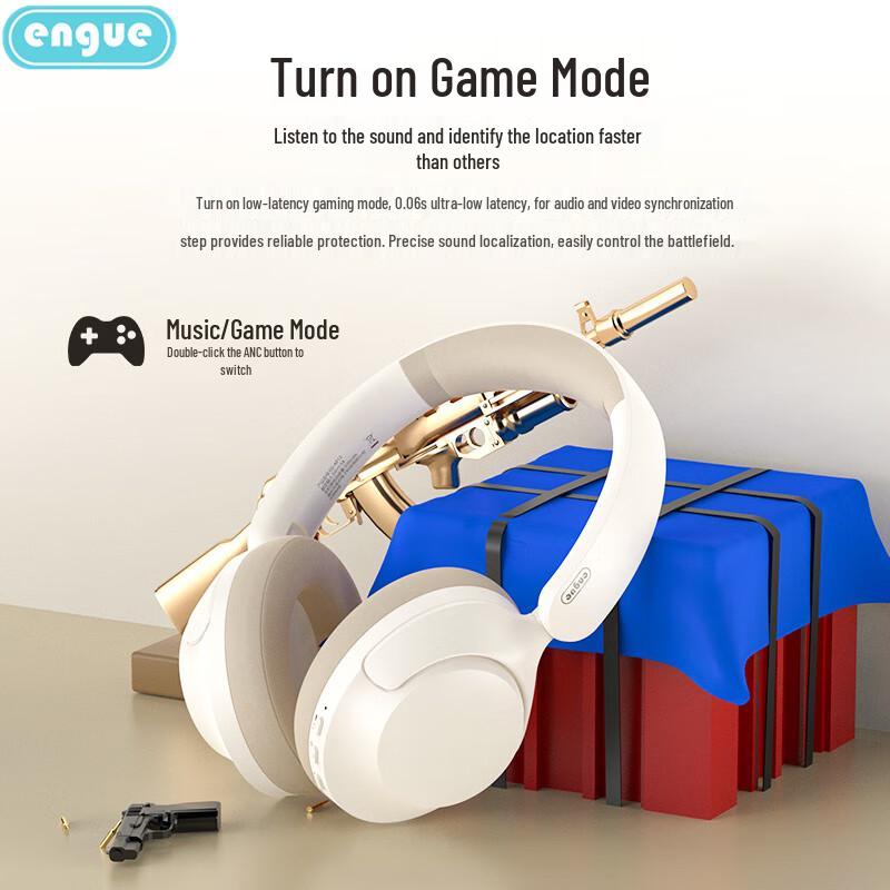 Engue EG-AP13 Over-Ear Noise Cancelling Headset