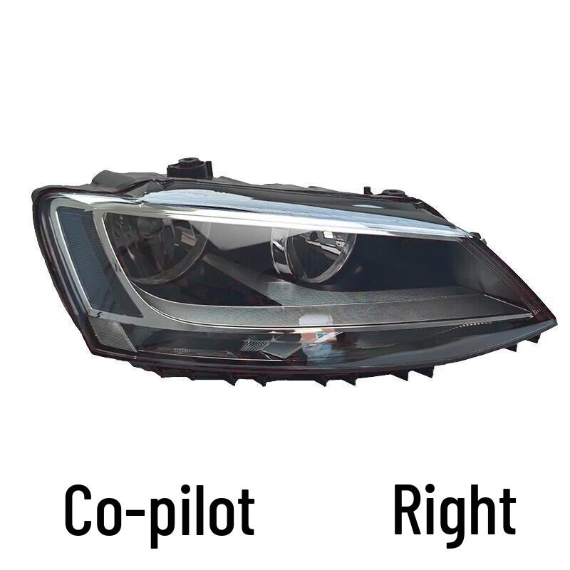 Compatible Headlight Assembly for Volkswagen Sagitar Models 2012-2018 - Single Piece Original