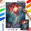 Beauty and the Beast Oil Painting Art Handmade Diy Painting Home Decoration Gift