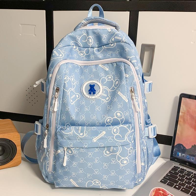 Elementary School Girls Junior High School Students High School Students College Boys Backpack Printed Backpack