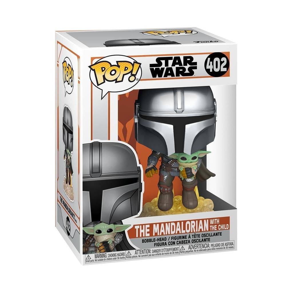 FUNKO POP! STAR WARS: The Mandalorian- Mando Flying w/Jet Pack
