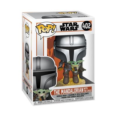 FUNKO-POP! KRIEG DER STERNE: The Mandalorian- Mando fliegt mit Jetpack