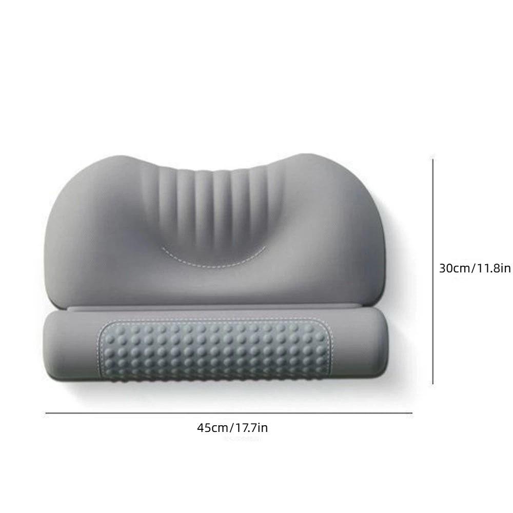 Heating Neck Support Cushion Ergonomic Contour Neck Heated Roll Pillow Cervical Pillow  Back Sleep