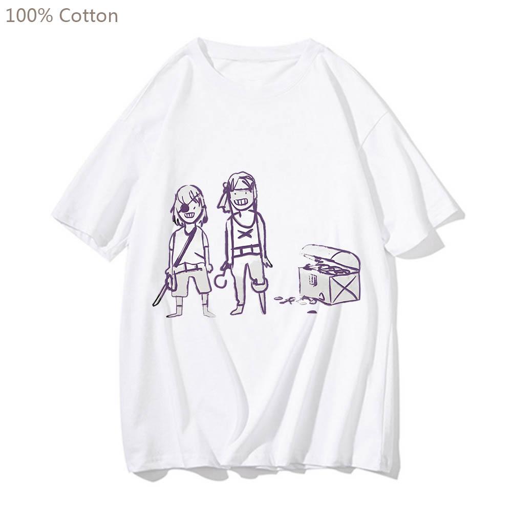 Life Is Strange Harajuku Anime T-shirts Kawaii Manga/Comic Tshirt 100% Cotton Men/women Tee-shirt Short Sleeve Cartoon T Shirt