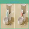 Pet Dog Cat Hanging Water Dispenser Automatic Feeding Drinking Water Bottle Rabbit Cage Hanging Plastic Material Gray 1000ml
